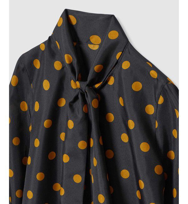 allureville「ポルカドットブラウス」|シャツ・ブラウス|