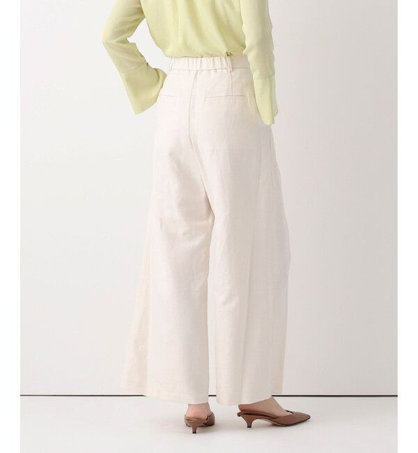 allureville「シャークスキンワイドパンツ」|チノ|