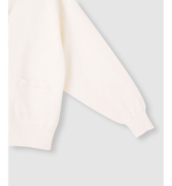 allureville「コットンインレードルマンスリーブ カーデ」|カーディガン|