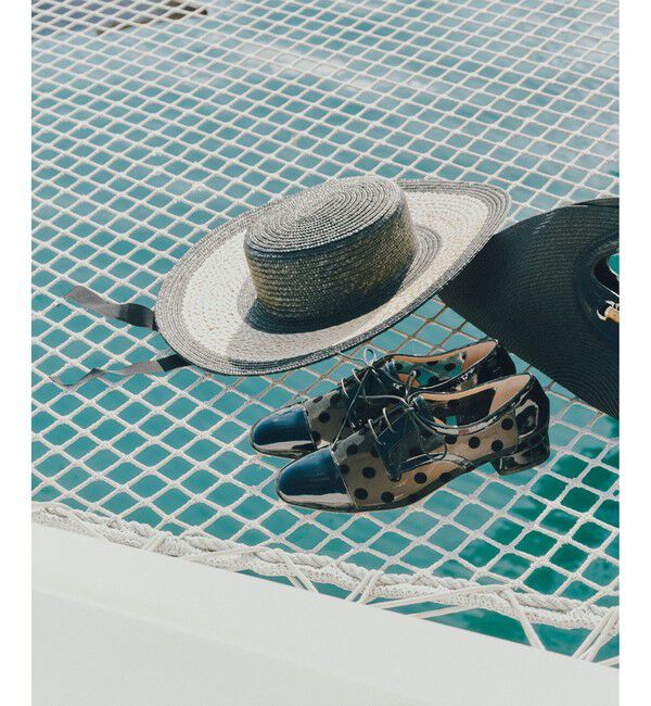 LOULOU WILLOUGHBY「【LOULOU WILLOUGHBY】バイカラーキャペリン」|ハット|