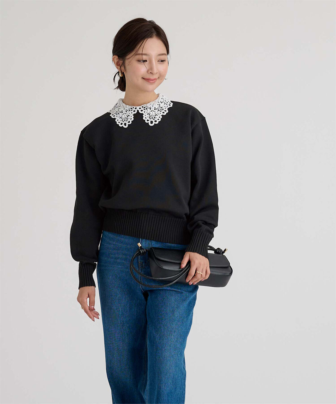 ur's「襟付きニットプルオーバー」|ニット・セーター|