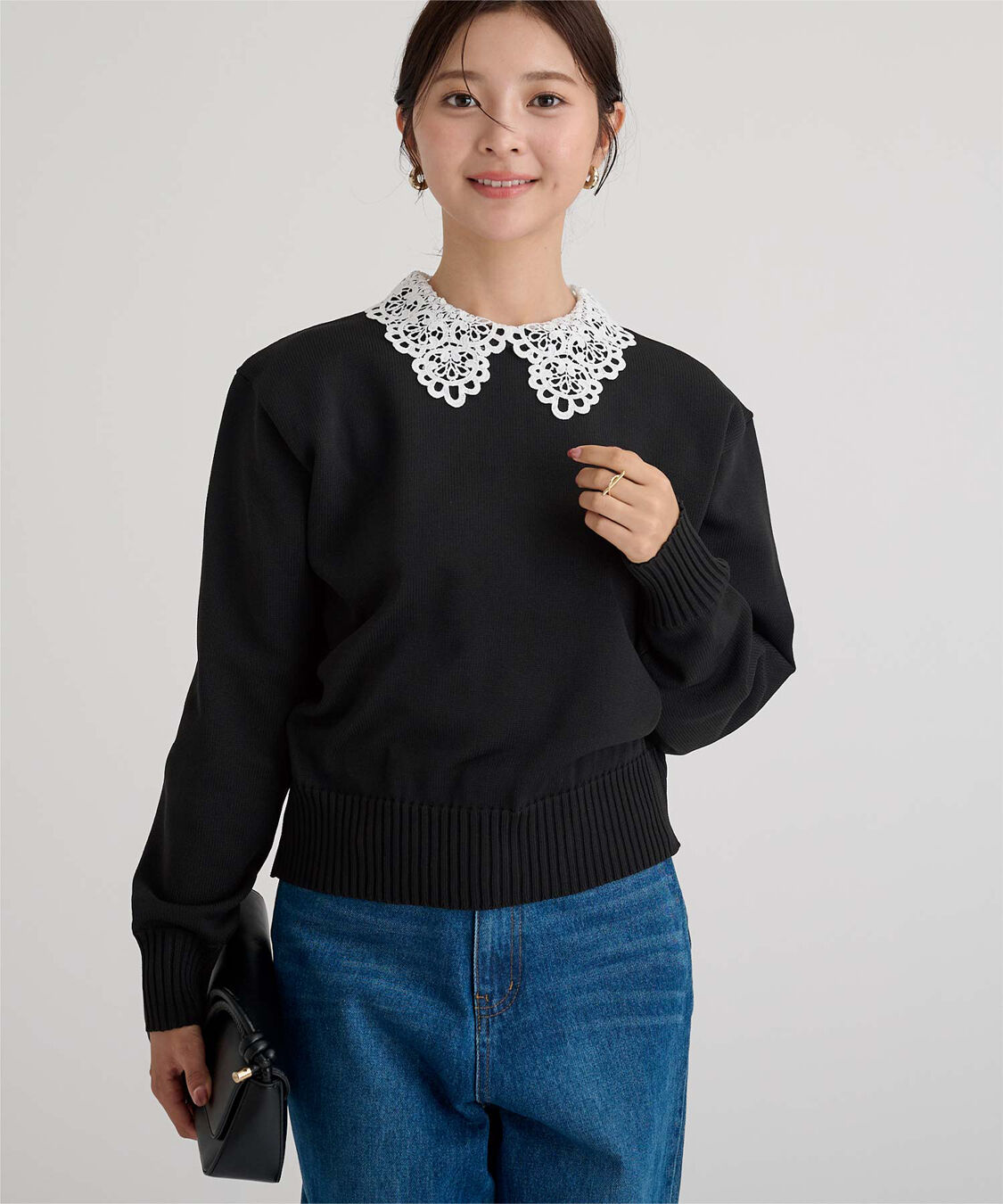 ur's「襟付きニットプルオーバー」|ニット・セーター|