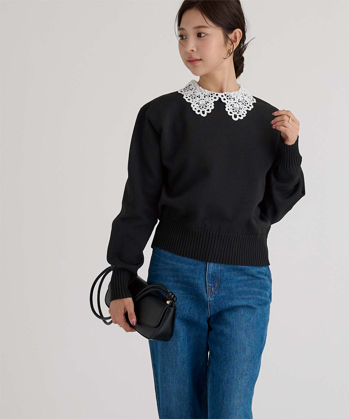 ur's「襟付きニットプルオーバー」|ニット・セーター|