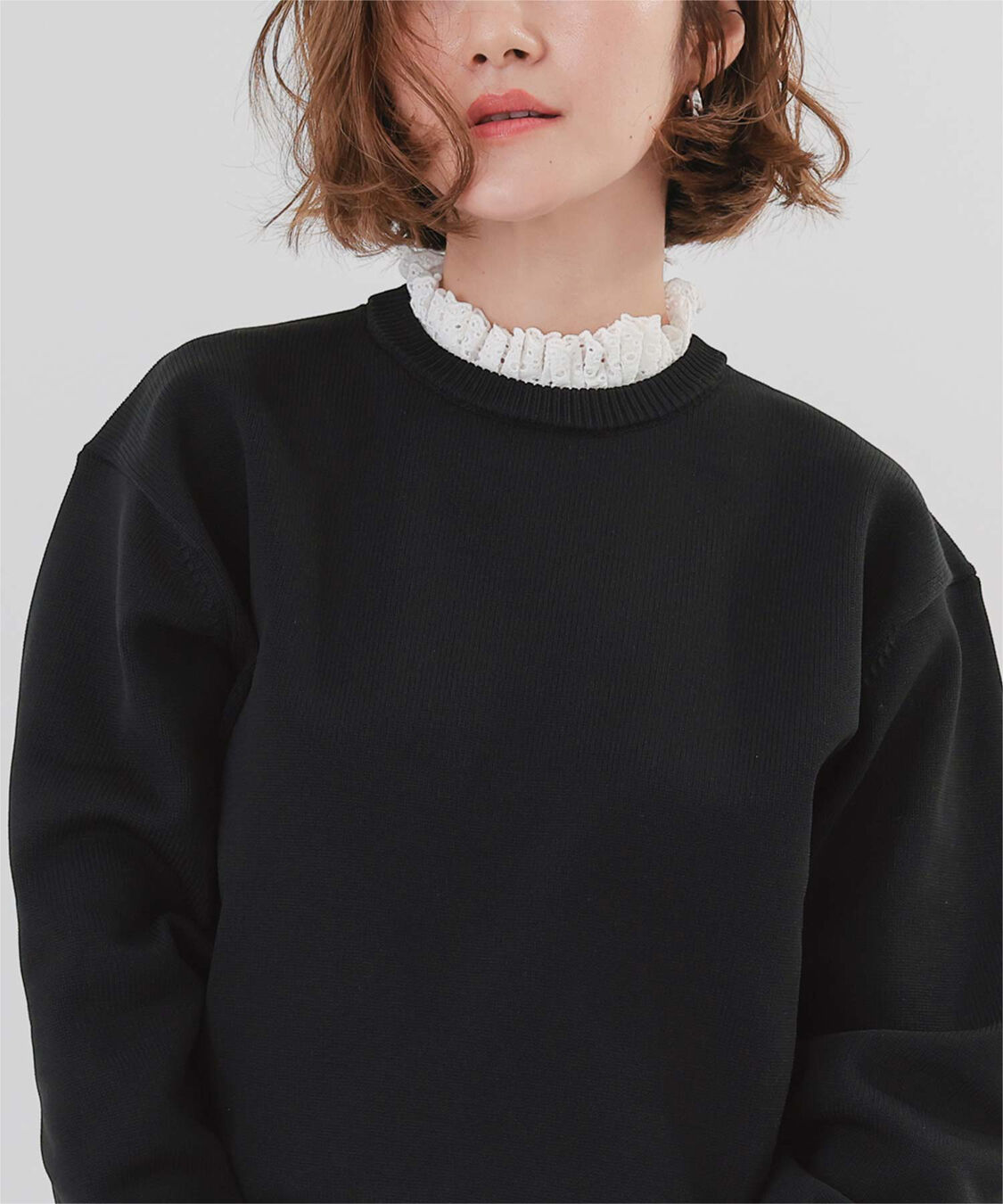 ur's「襟付きニットプルオーバー」|ニット・セーター|