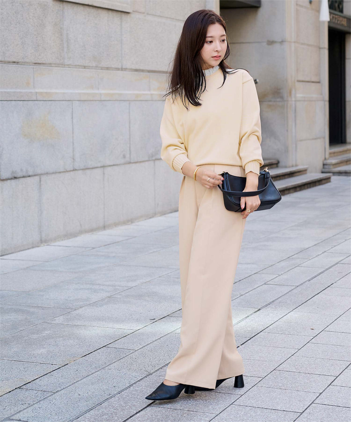 ur's「襟付きニットプルオーバー」|ニット・セーター|