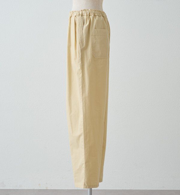  「【リニューアル/M・Lサイズあり】高密度コットン製品染めコクーンパンツ」|その他|