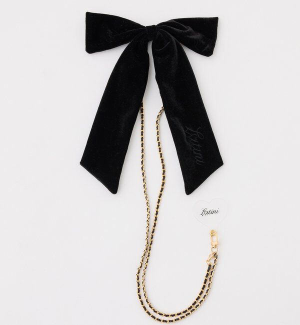  「【Latini】スマホショルダー」|その他|ブラック