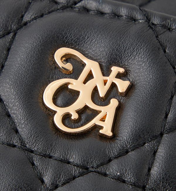  「スカーフ付きキルティングスマホショルダー」|ショルダー・メッセンジャー|