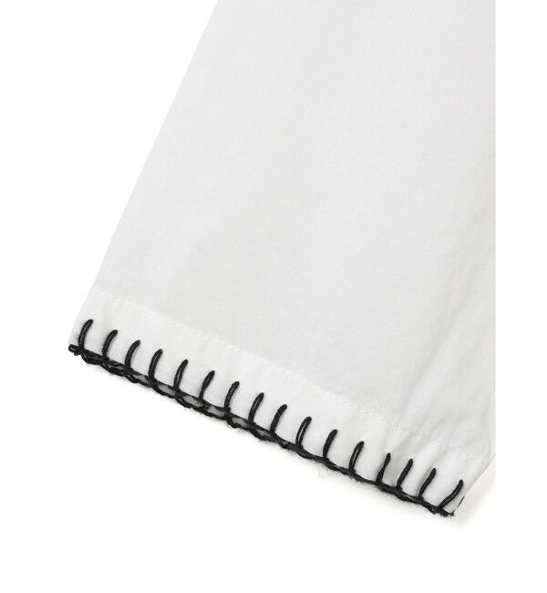 mizuiro ind「mizuiro ind ブランケットステッチワイドワンピース」|ワンピース|