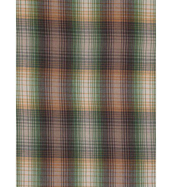 MIDIUMISOLID「MIDIUMISOLID for Ladies チェックレギュラーカラータイ付シャツ」|シャツ・ブラウス|