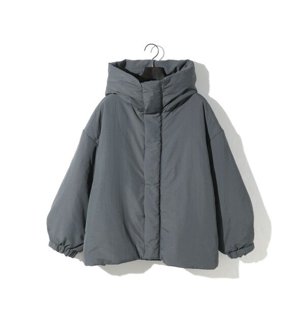 MIDIUMISOLID「MIDIUMISOLID フード付きパディングブルゾン」|その他|