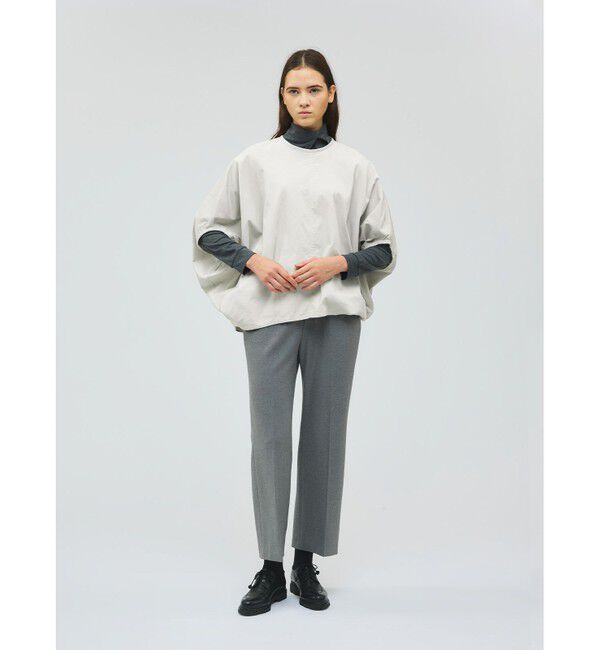 mizuiro ind「mizuiro ind コーデュロイコクーンプルオーバー」|Tシャツ・カットソー|