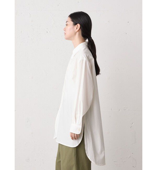 MidiUmi「MidiUmi ワイドロングシャツ」|シャツ・ブラウス|