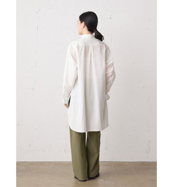 MidiUmi「MidiUmi ワイドロングシャツ」|シャツ・ブラウス|