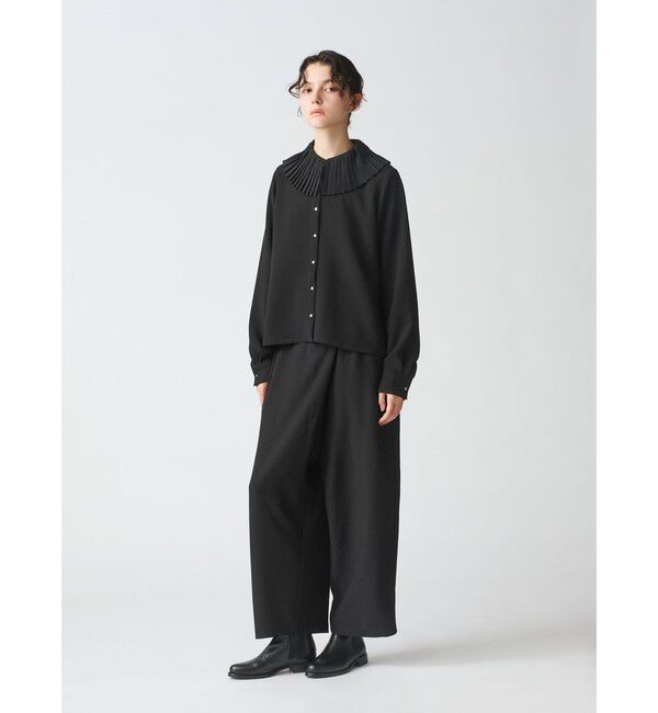 mizuiro ind「mizuiro ind ラップライクイージーパンツ」|その他|