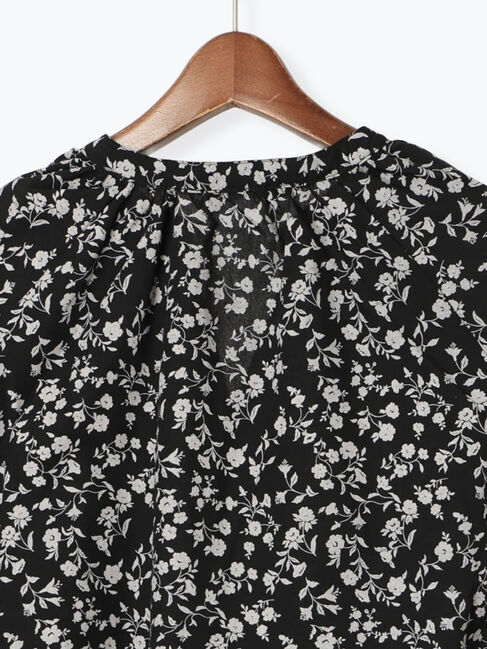 Te chichi TERRASSE「【イージーケア】無地/柄アソートスキッパーブラウス」|シャツ・ブラウス|