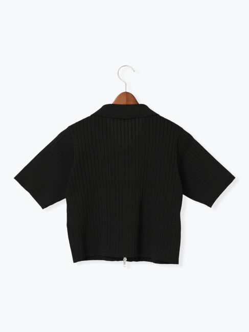 Te chichi TERRASSE「リボン刺繍ダブルジップカーディガン」|カーディガン|