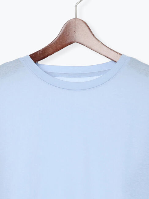 Te chichi「シルケット天竺クルーネックロンT《2026 spring catalog item》」|Tシャツ・カットソー|