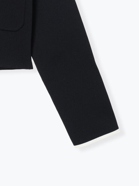 Te chichi「ミラノリブ配色ラインカーディガン」|カーディガン|