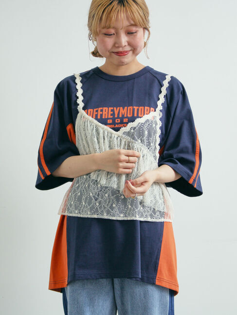 SM2「フリルレースキャミソールブラウス」|シャツ・ブラウス|