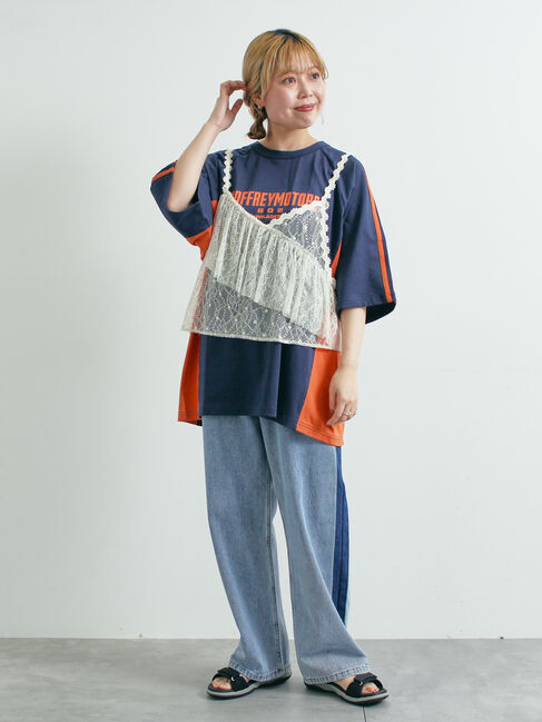 SM2「フリルレースキャミソールブラウス」|シャツ・ブラウス|