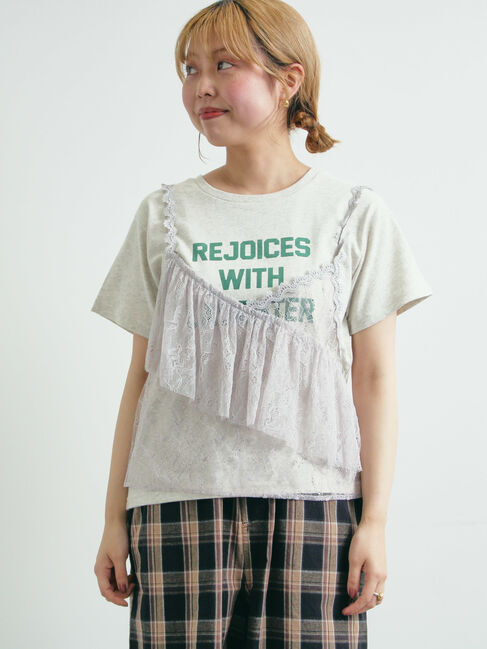 SM2「フリルレースキャミソールブラウス」|シャツ・ブラウス|