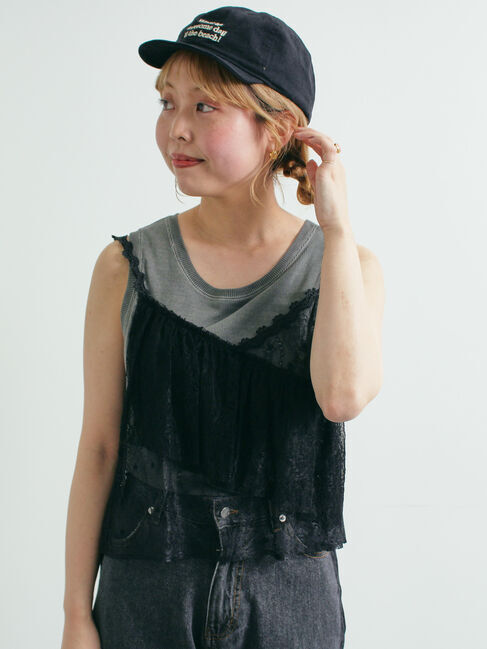 SM2「フリルレースキャミソールブラウス」|シャツ・ブラウス|