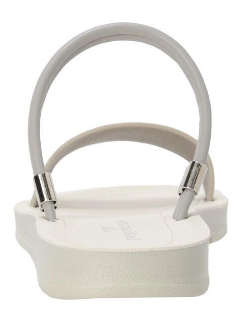 Samansa Mos2 blue「【ふっくらクッション】2wayフラットサンダル」|サンダル|