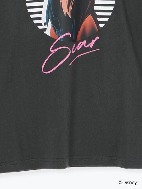 Samansa Mos2 blue「【Disney】ヴィランズ/ロンT」|Tシャツ・カットソー|