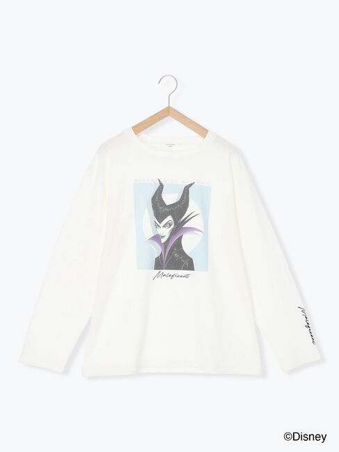 Samansa Mos2 blue「【Disney】ヴィランズ/ロンT」|Tシャツ・カットソー|