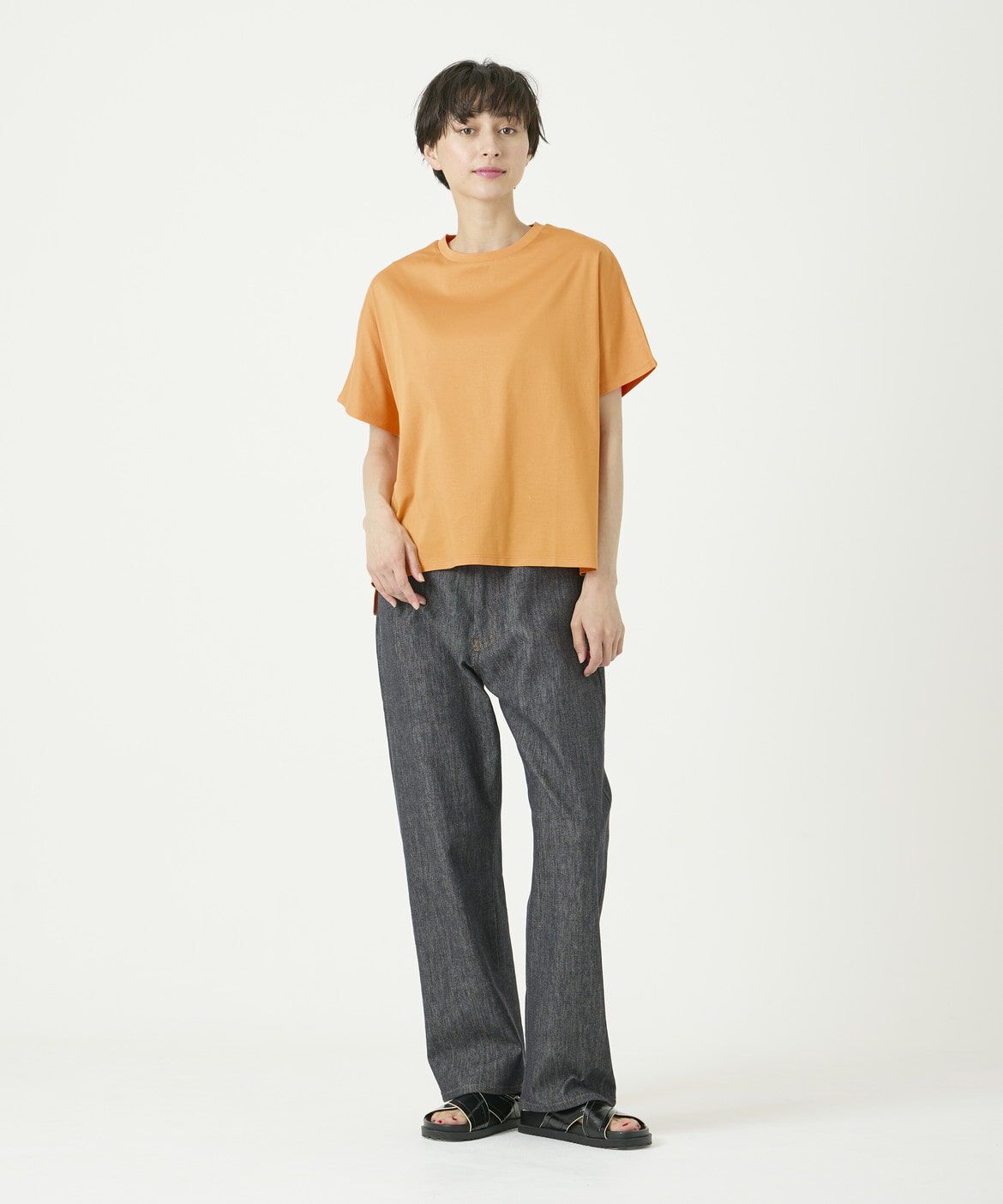 DAY by DAY it&rsquo;s international「スムースコットンドロップショルダーカットソー」|Tシャツ・カットソー|