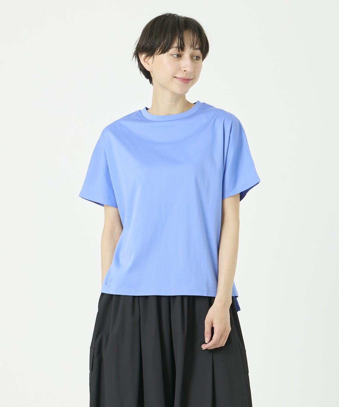 DAY by DAY it&rsquo;s international「スムースコットンドロップショルダーカットソー」|Tシャツ・カットソー|