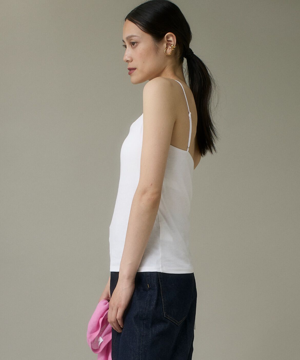 DAY by DAY it&rsquo;s international「カップ付きキャミソール《スビン綿MIXフライス》」|Tシャツ・カットソー|