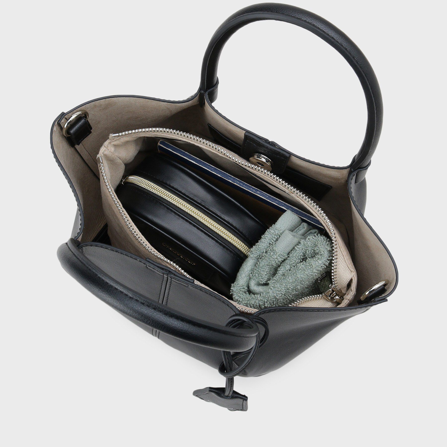 UNTITLED「スプリットレザーミニトート」|トートバッグ|