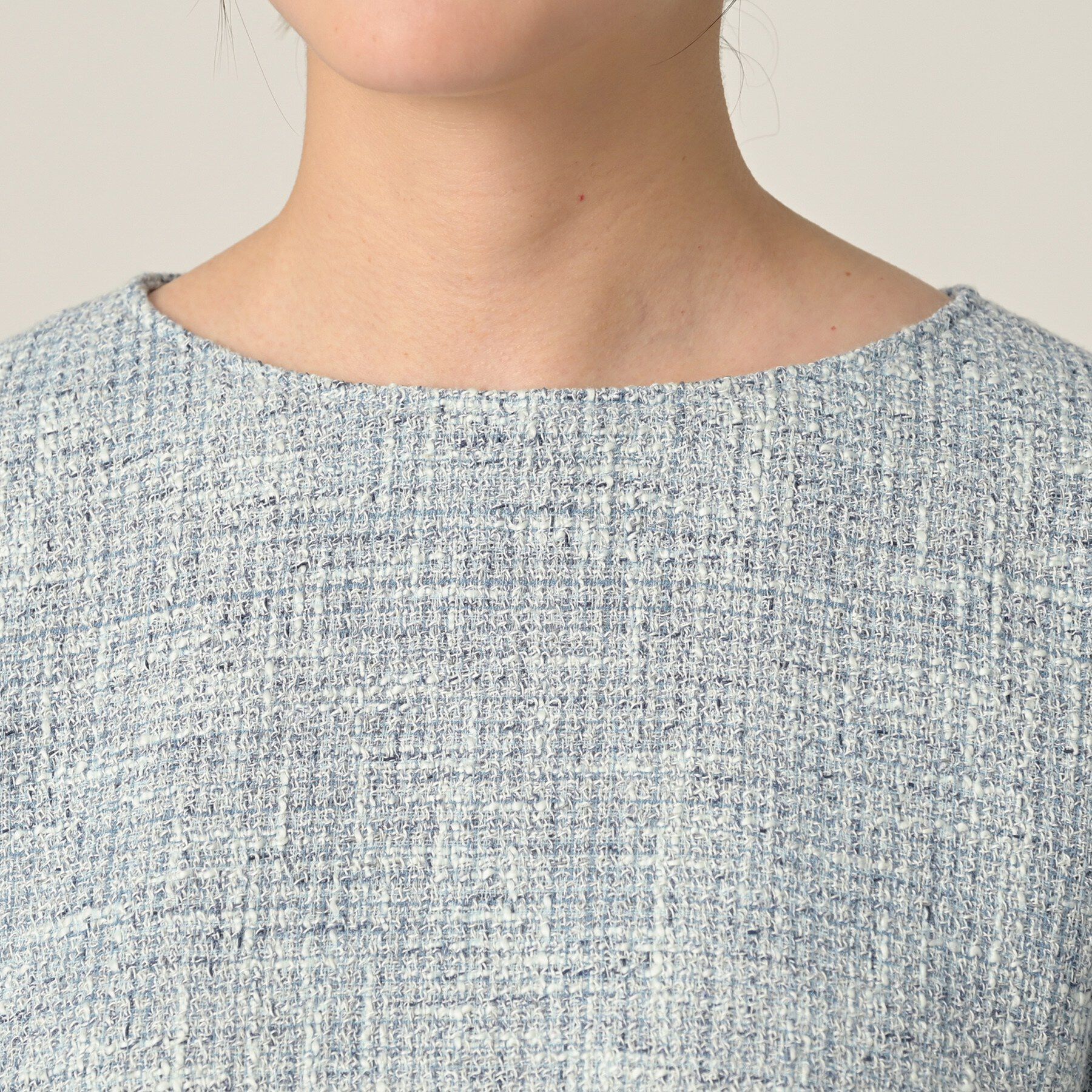 UNTITLED「【洗える】ツイードドルマンブラウス」|シャツ・ブラウス|