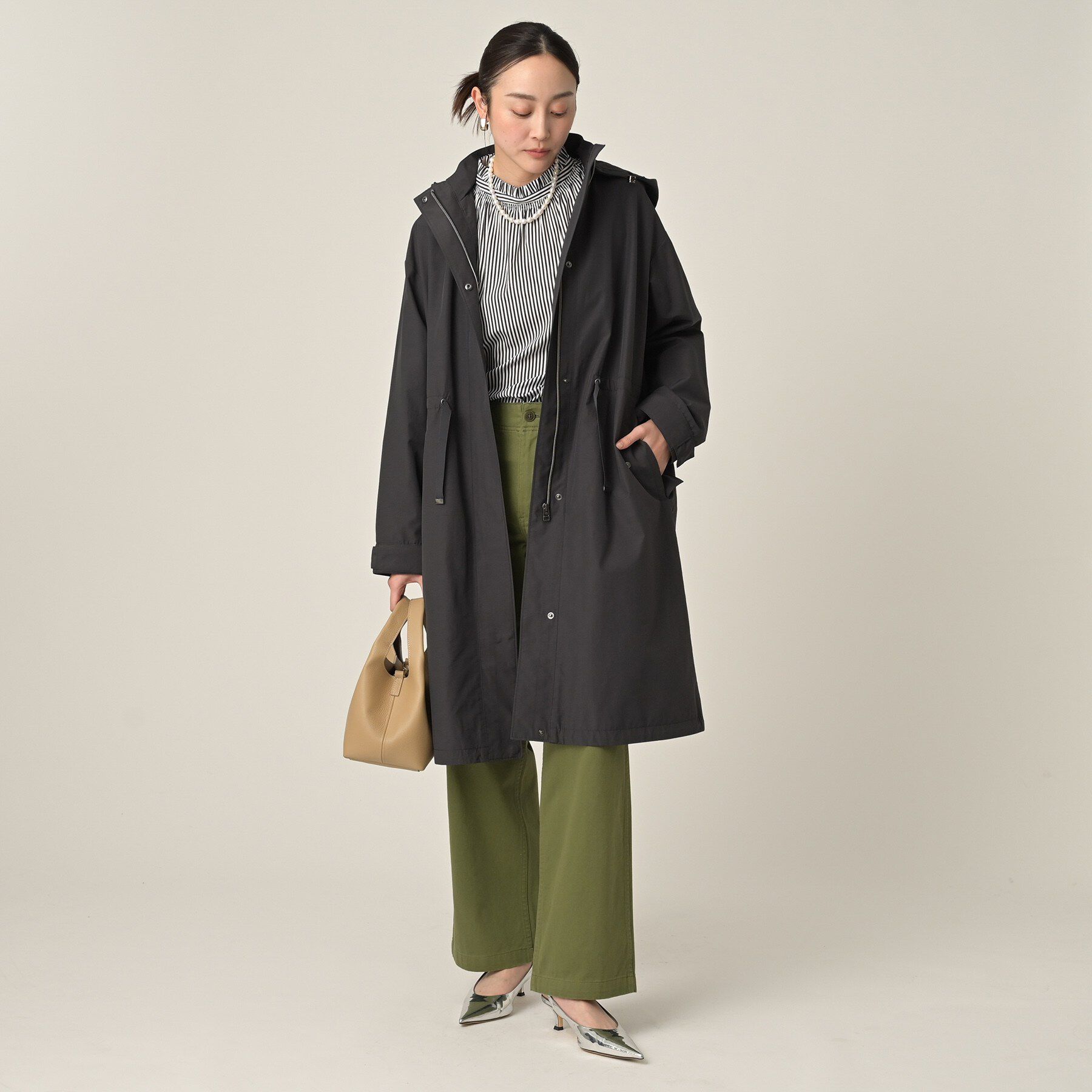 UNTITLED「【2WAY/洗える/はっ水】グログランモッズコート」|ミリタリー・モッズコート|