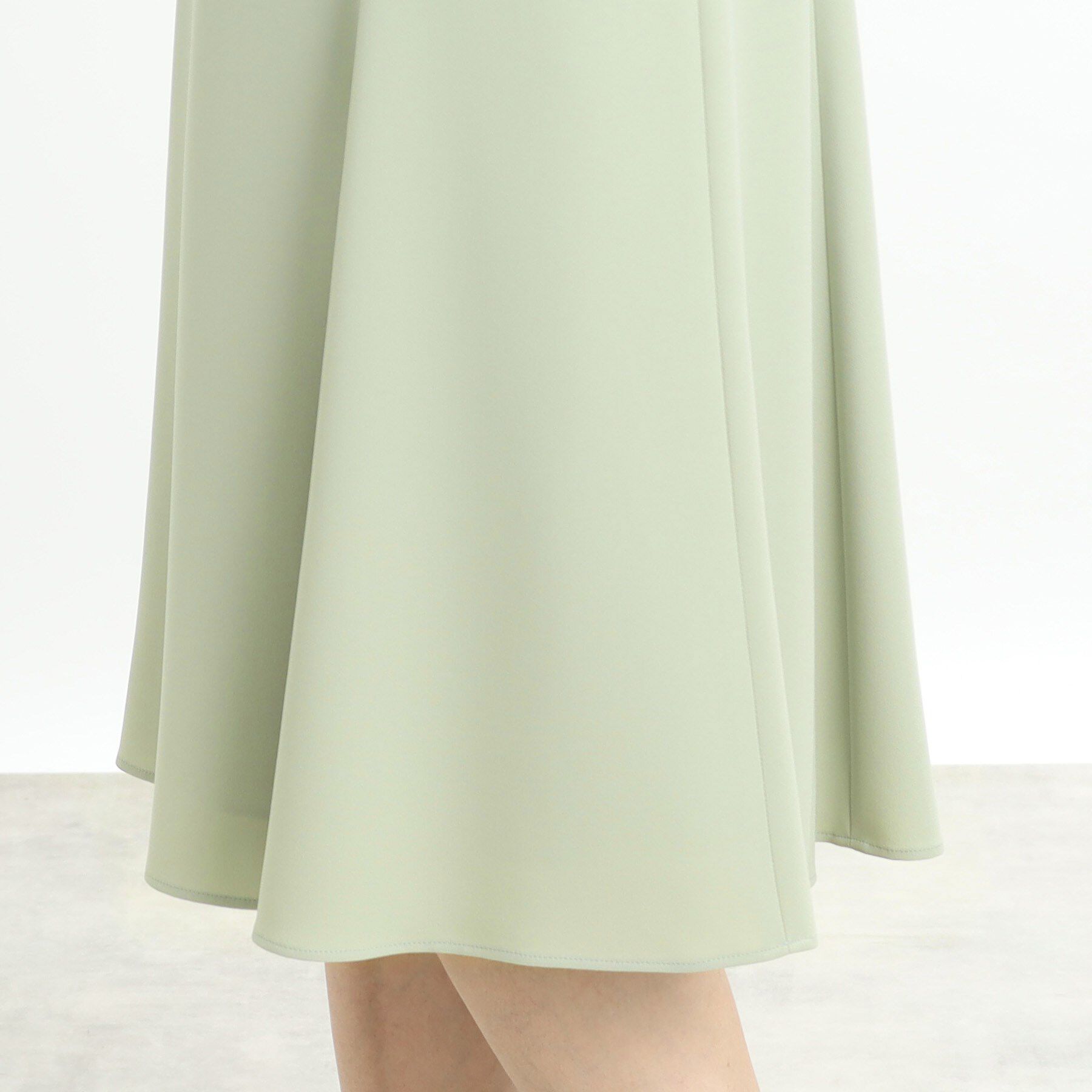 Reflect「【セットアップ可能】バックサテンフレアスカート」|スカート|