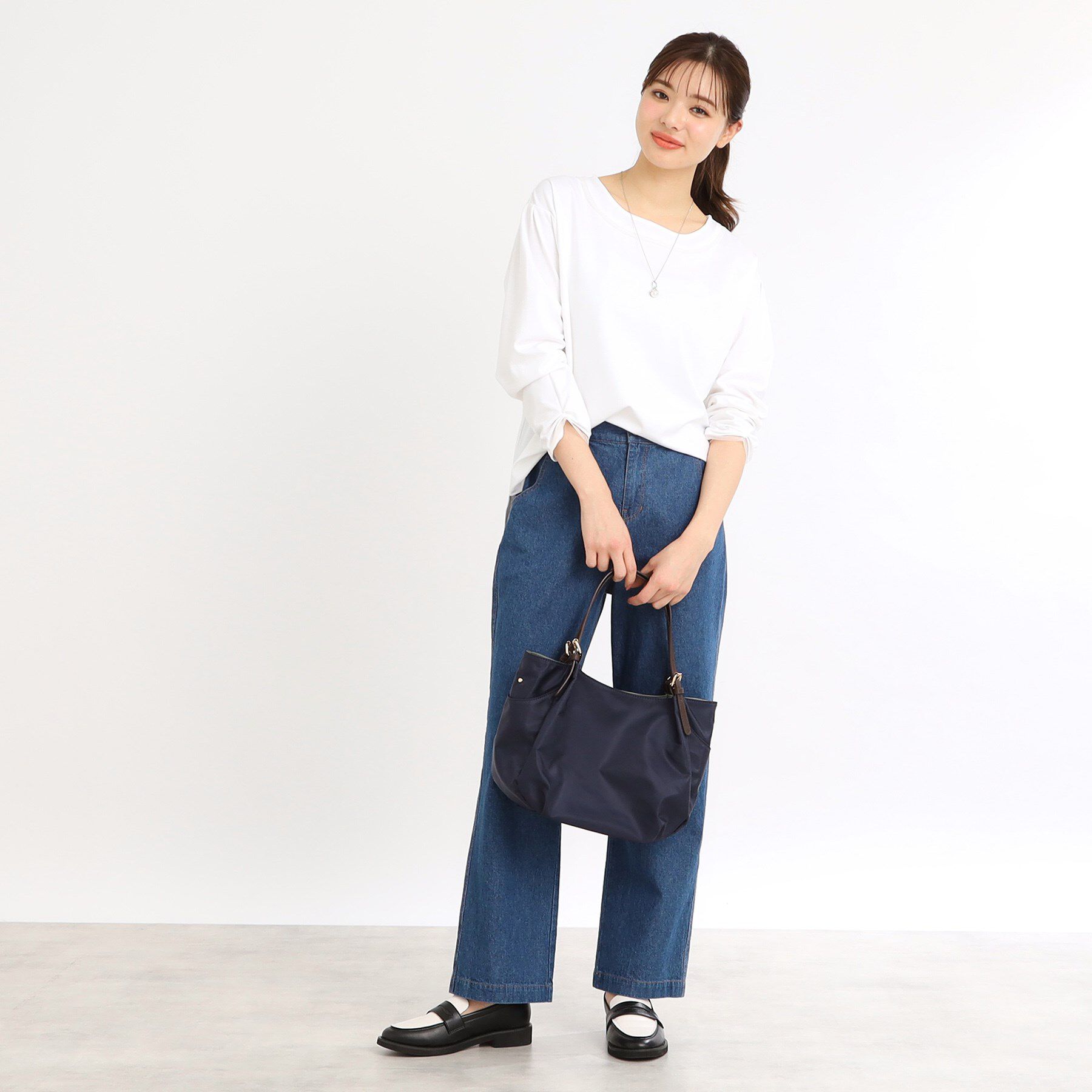 Reflect「【E‐QUALITY／手洗い可】チュールディティールプルオーバー」|Tシャツ・カットソー|