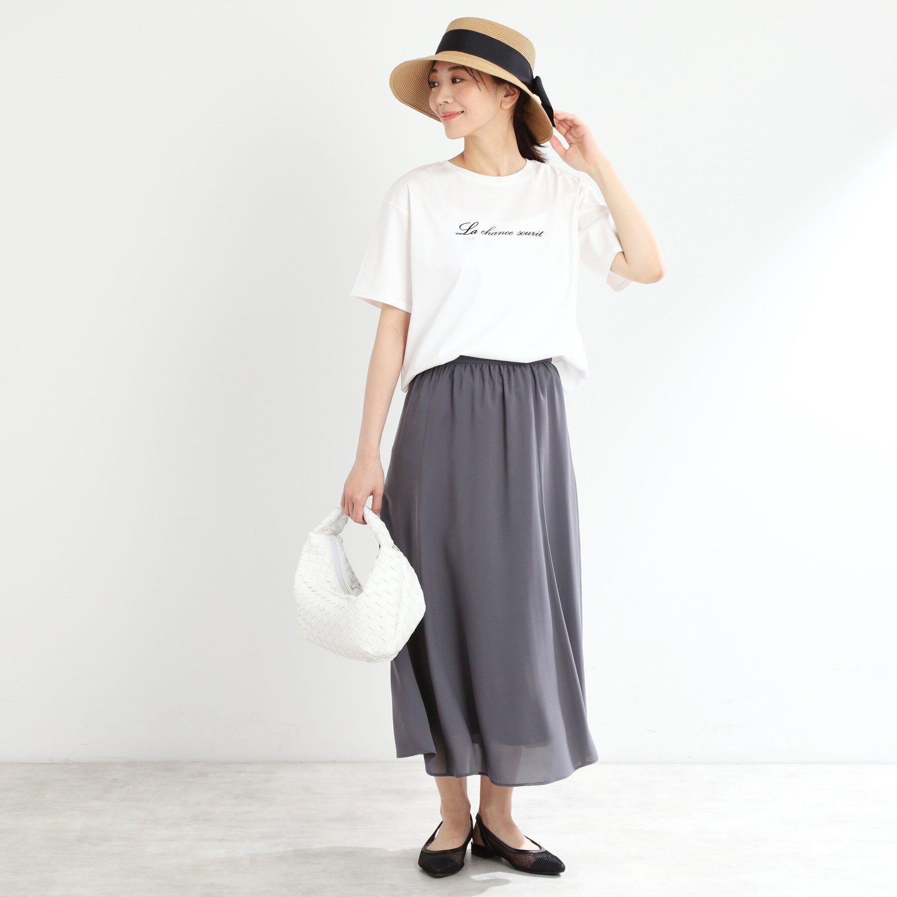 Reflect「【マシンウォッシュ可】ロゴTシャツ」|Tシャツ・カットソー|