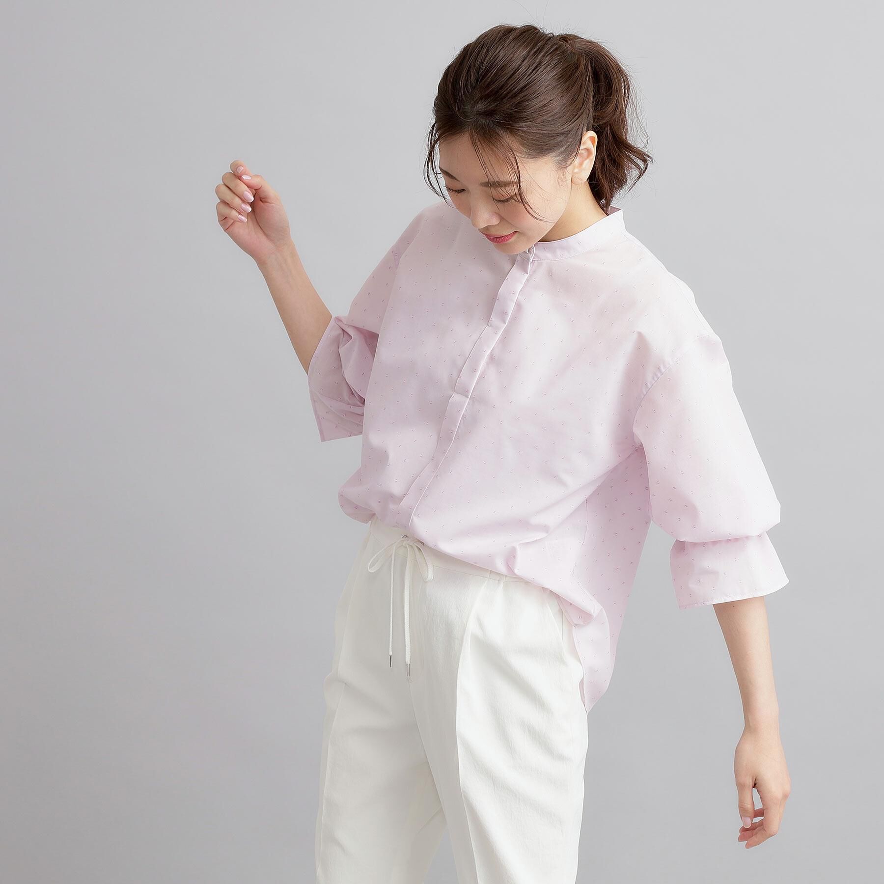 Reflect「【洗える】キャンディースリーブブラウス」|シャツ・ブラウス|