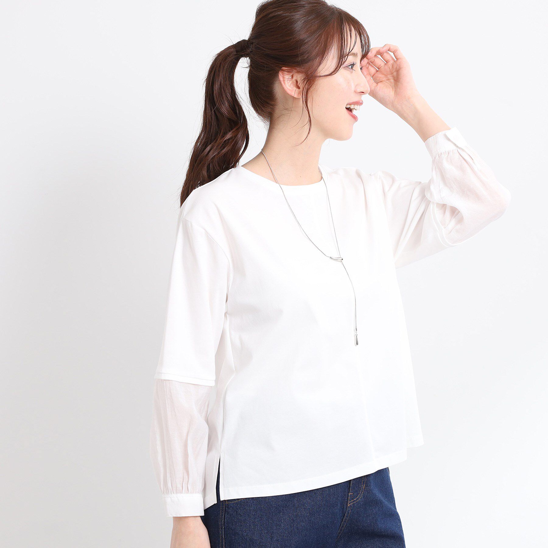 Reflect「【手洗い可】プルオーバージャージ」|Tシャツ・カットソー|