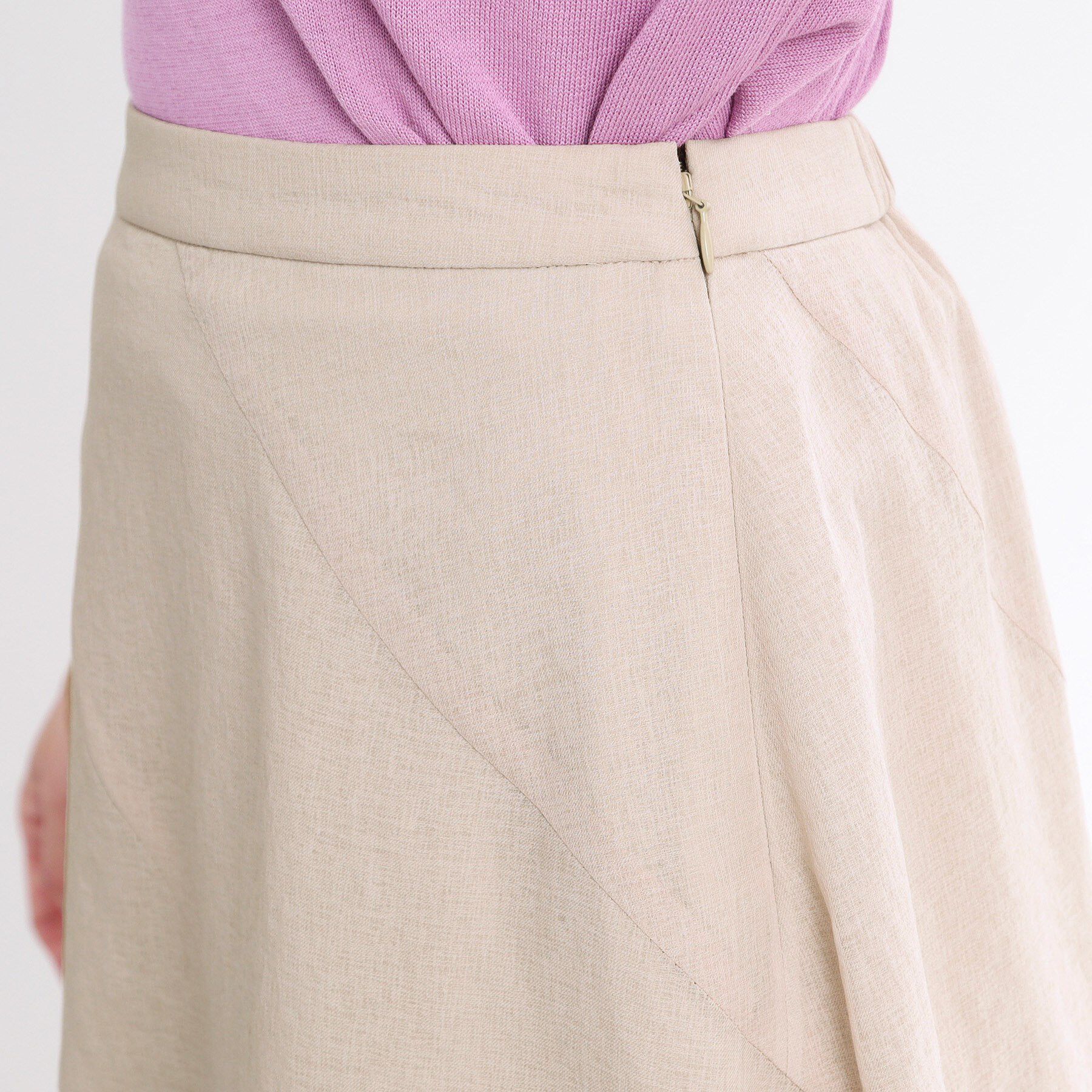 Reflect「【手洗い可】シアーガーゼフレアスカート」|スカート|