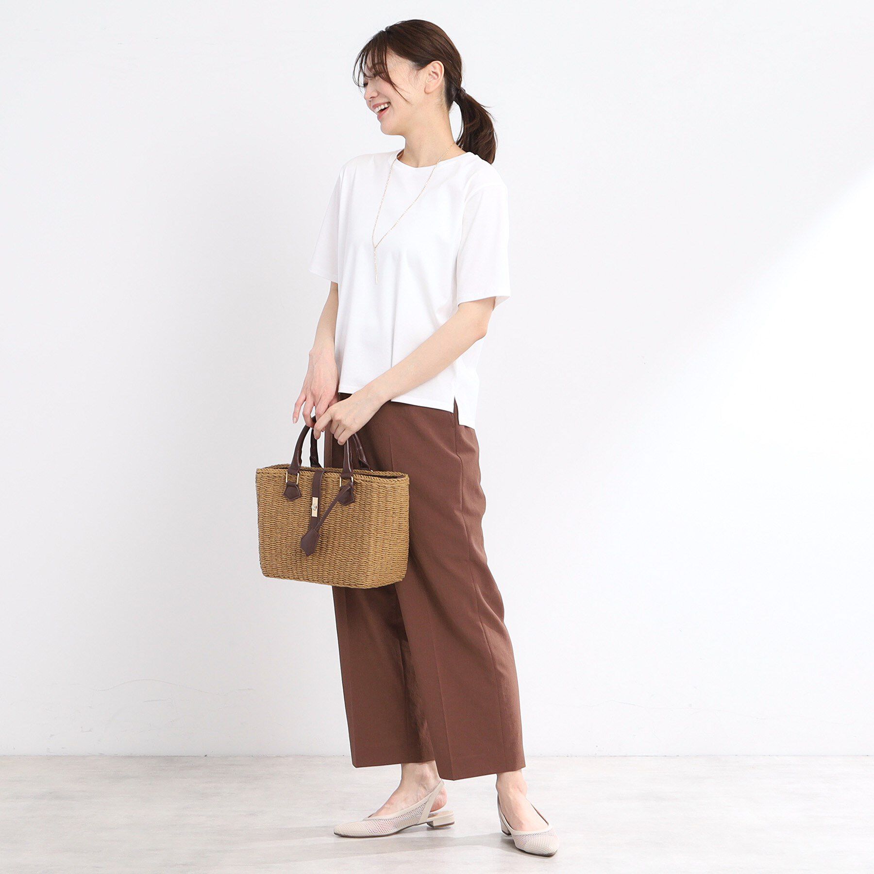 Reflect「【夏SALE／UVカット／接触冷感／マシンウォッシュ可能】ベーシックジャージTシャツ」|Tシャツ・カットソー|