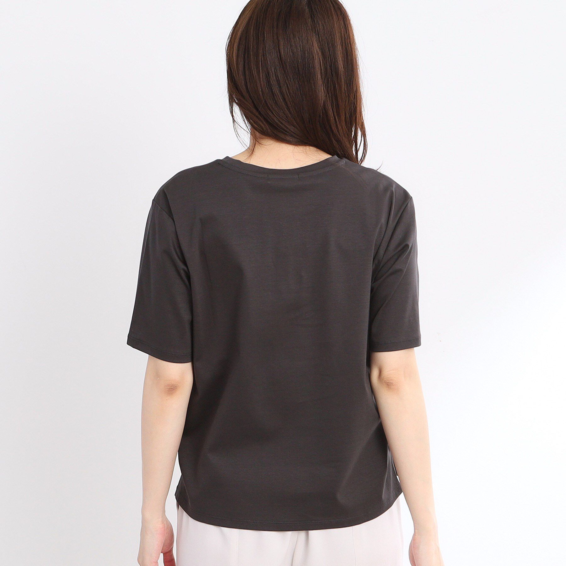 Reflect「【夏SALE／UVカット／接触冷感／マシンウォッシュ可能】ベーシックジャージTシャツ」|Tシャツ・カットソー|