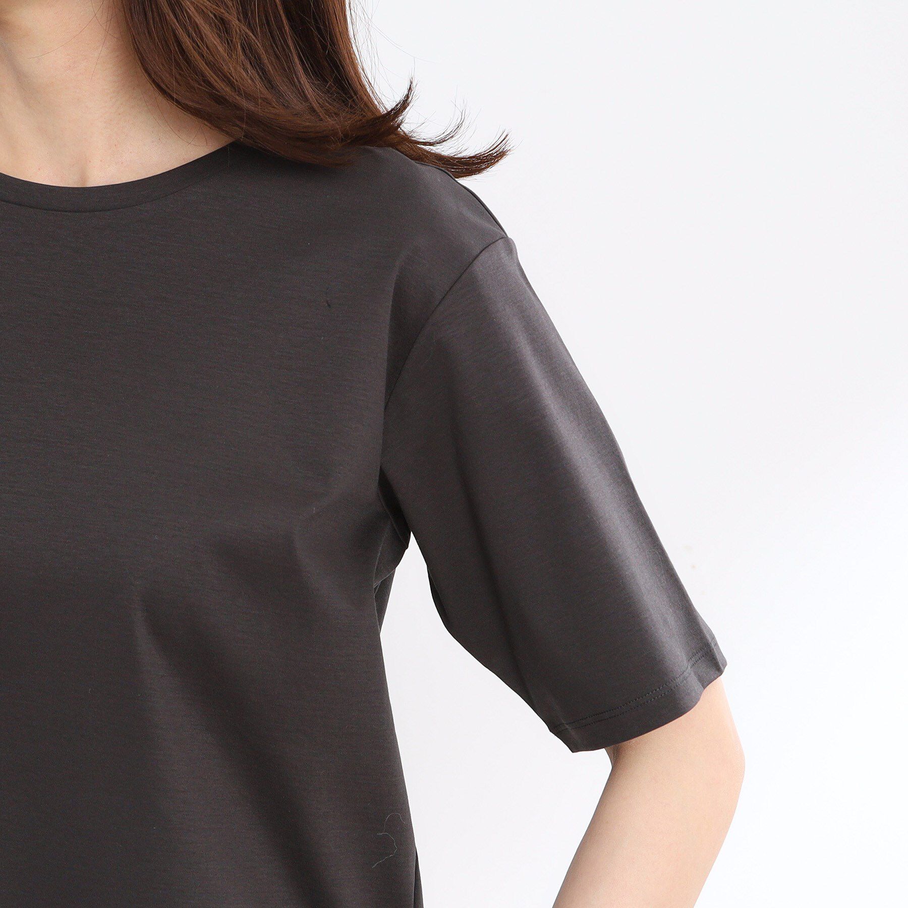 Reflect「【夏SALE／UVカット／接触冷感／マシンウォッシュ可能】ベーシックジャージTシャツ」|Tシャツ・カットソー|