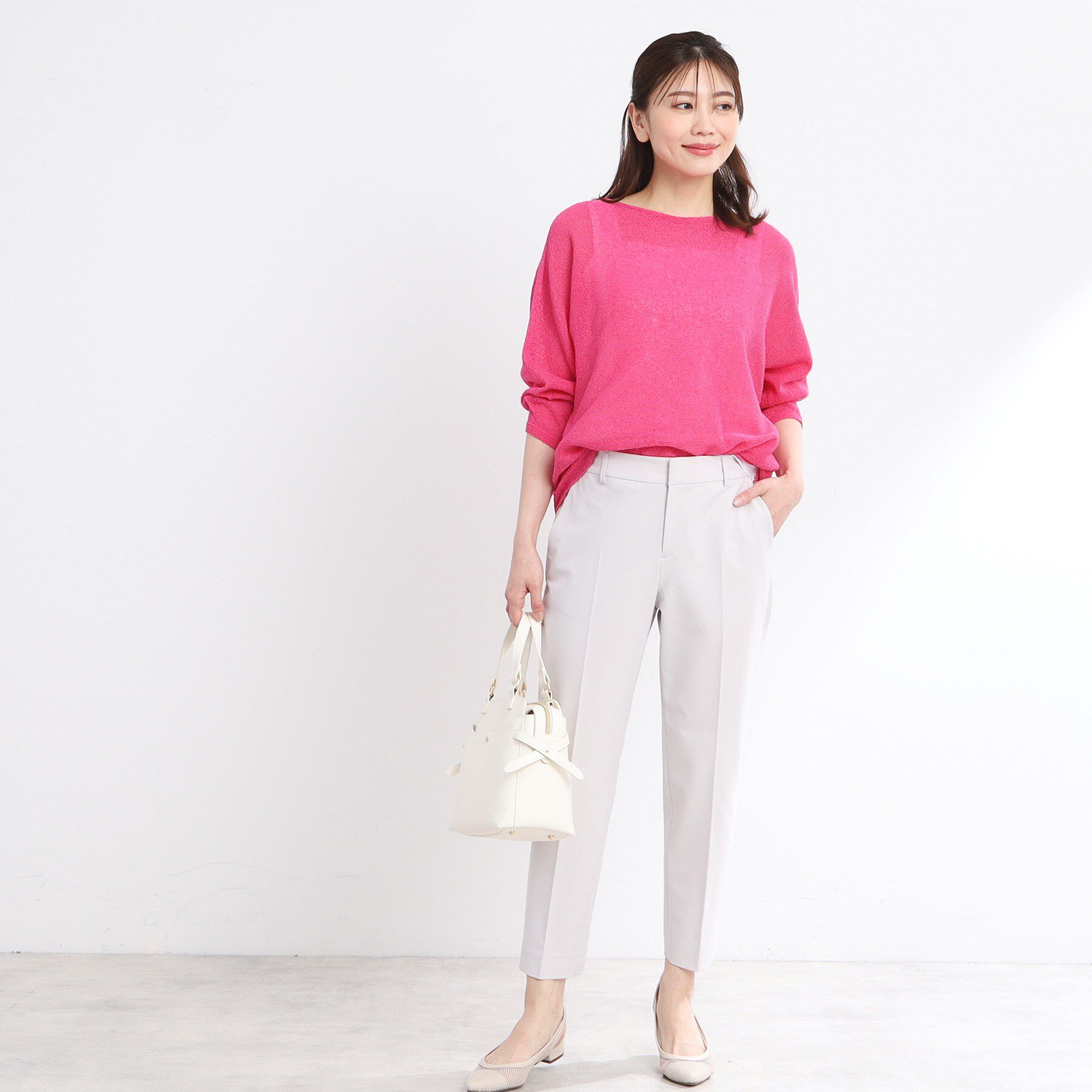 Reflect「【手洗い可】ドライタッチホールガーメント（R）ニット」|ニット・セーター|