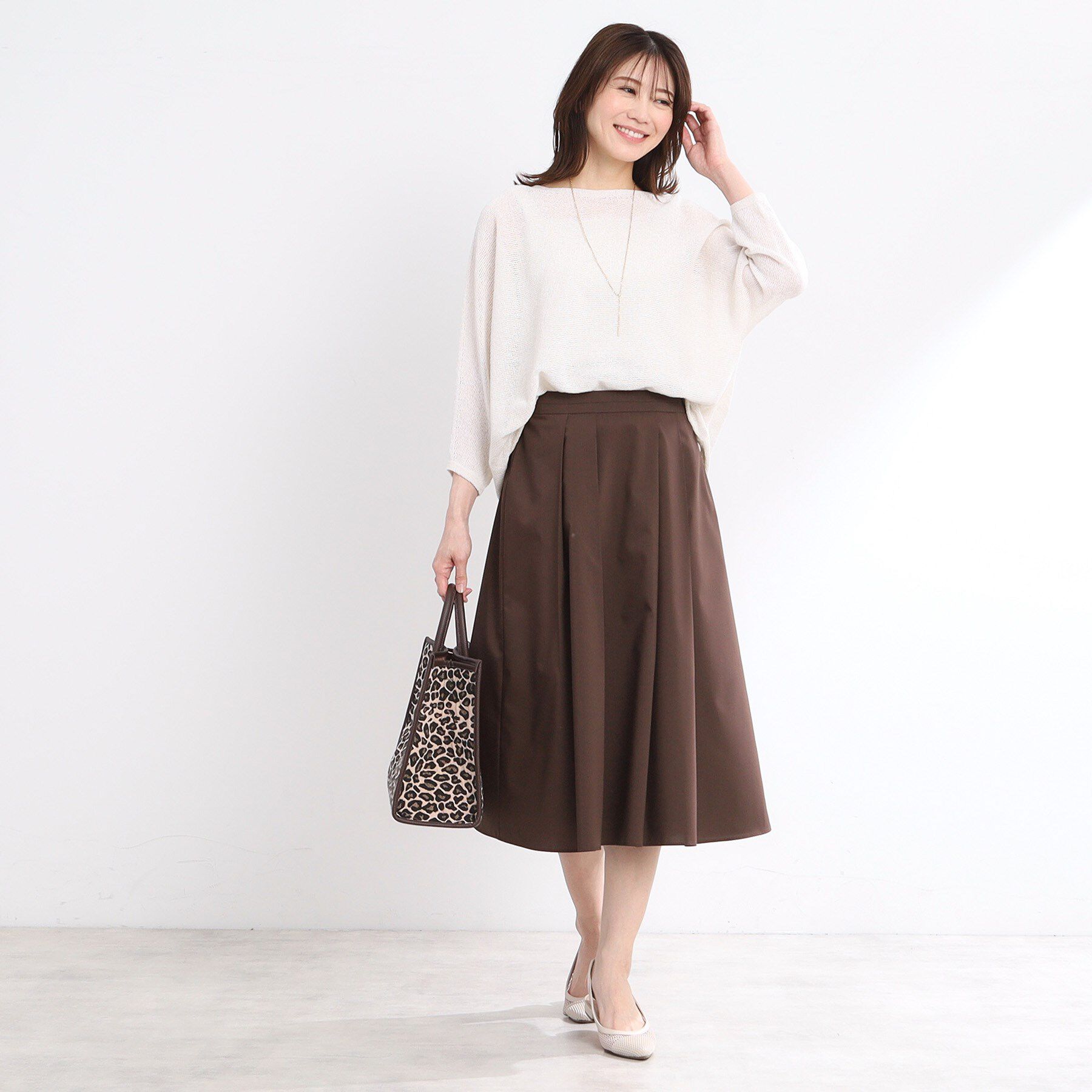 Reflect「【手洗い可】ドライタッチホールガーメント（R）ニット」|ニット・セーター|