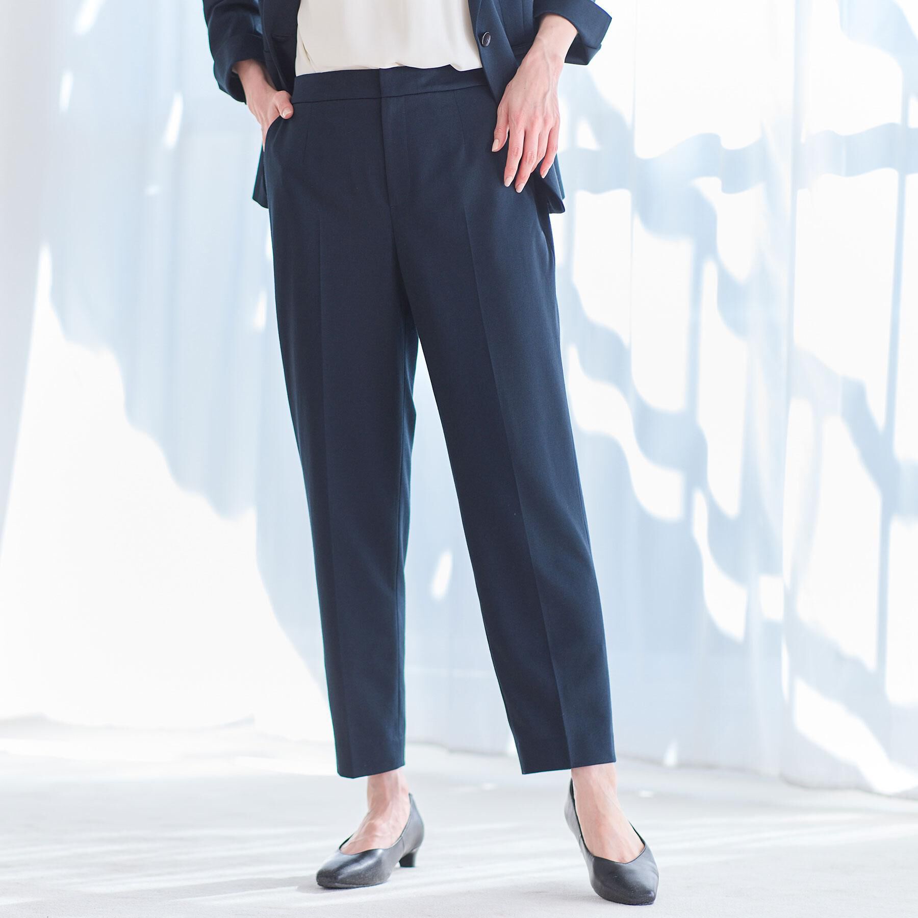 Reflect「【匠シリーズ】センタープレスベーシックパンツ」|その他|ネイビー(094)