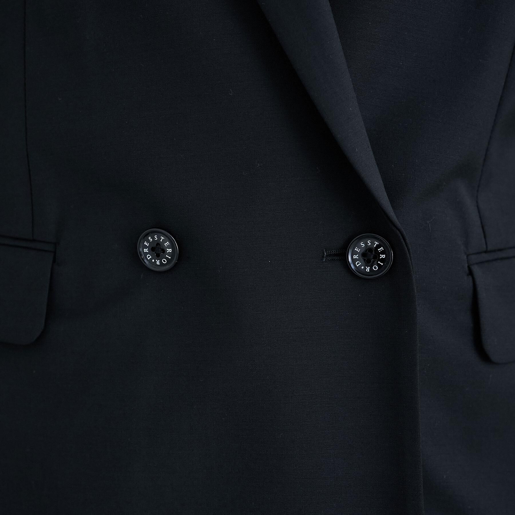 DRESSTERIOR「【セットアップ可】ピークドダブルライトストレッチジャケット」|テーラードジャケット|