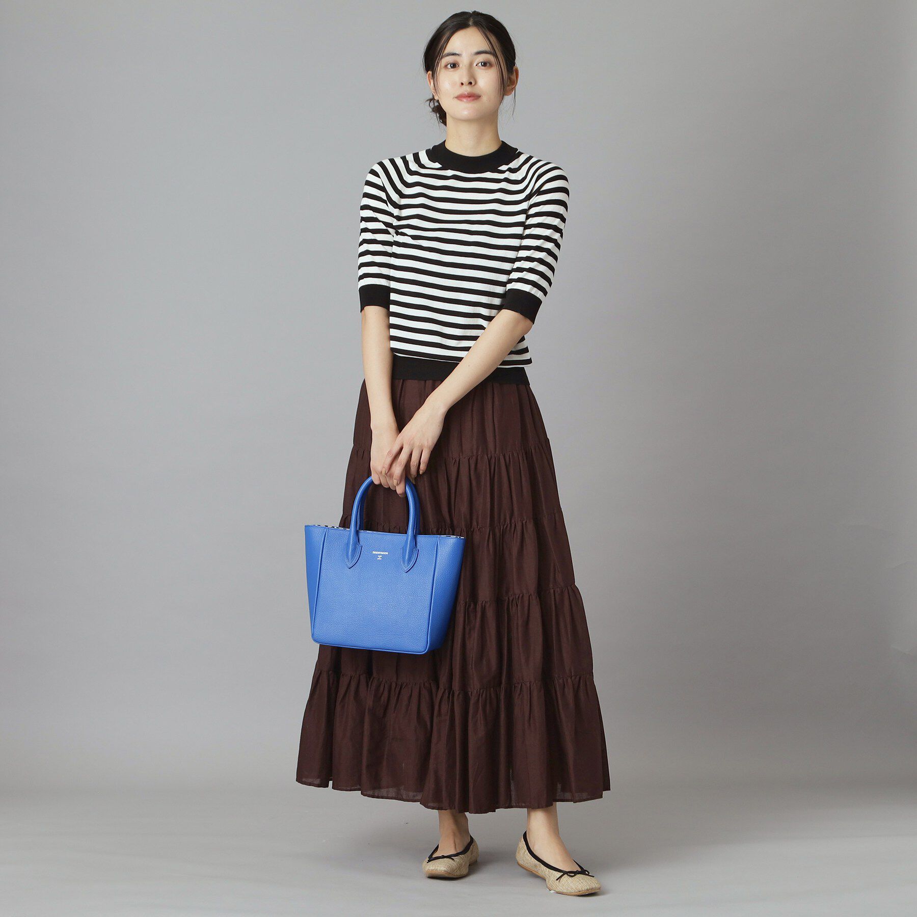 DRESSTERIOR「【大人MUSE5月号掲載】コットンシルクマルチボーダーニット」|ニット・セーター|